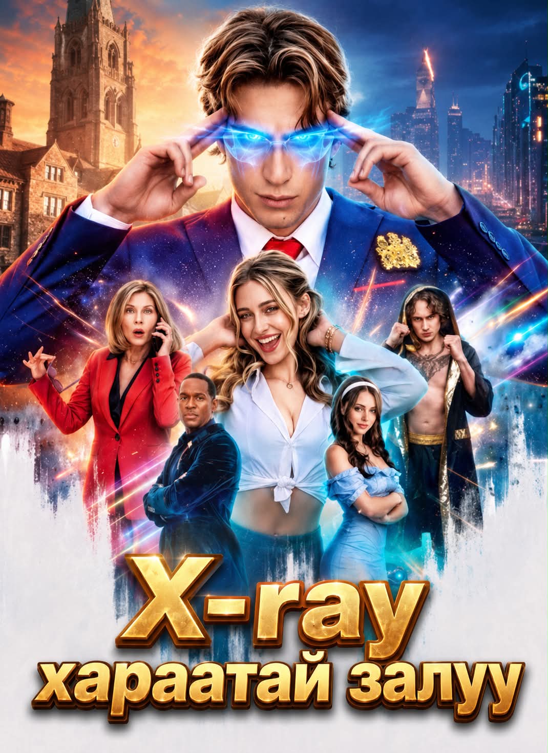 X-RAY хараатай залуу